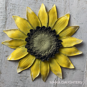 sunflower silicone mold for resin