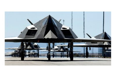 LOCKHEED F-117 NIGHTHAWK STEALTH FIGHTER 12x18 GLOSSY PHOTO PRINT