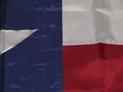 2er Set Bestickte Flaggen: Texas & USA, 3x5 Fuß (ca. 90x150 Cm), Nylon Mit Ösen