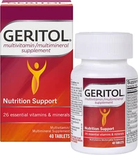 Geritol, Multivitamin Supplement, Contains B-Vitamins, Antioxidants,...