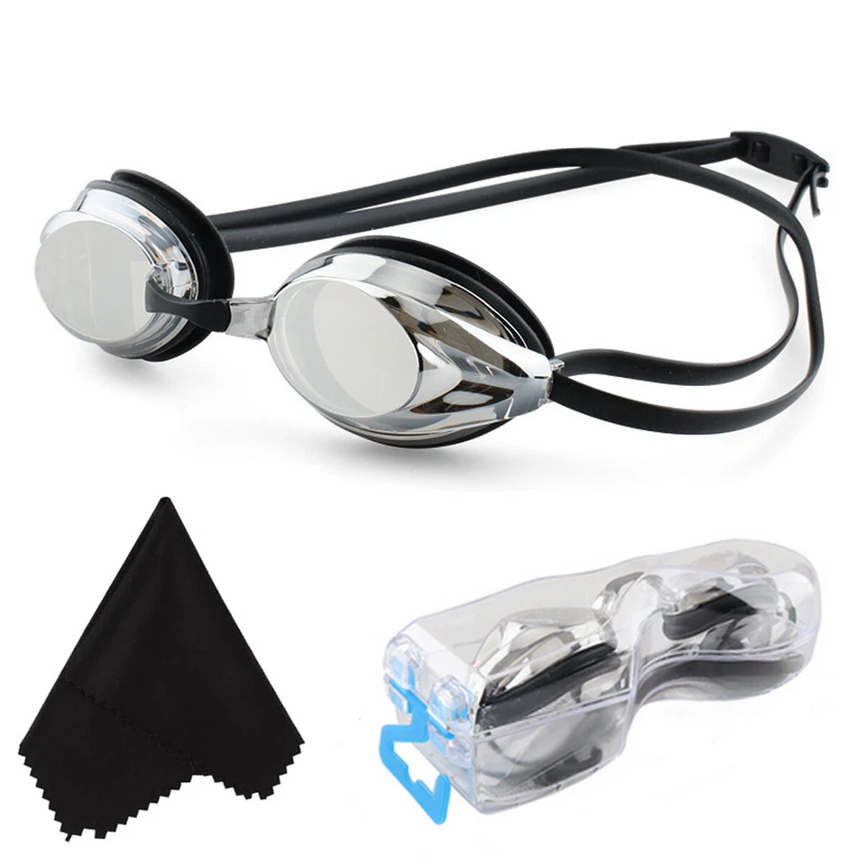 2 Pack Unisex-Adult Swim Goggles Mirrored Vanquisher 2.0 Anti-Fog UV Protection - Image 3 of 4