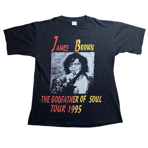 James Brown The Godfather Of Soul Tour Tee Shirt Size X 1990s vintage concert t-shirt, vintage, size XL, single stitch, B+ condition