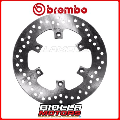 68B40746 BREMSSCHEIBE HINTEN BREMBO KAWASAKI KDX SR 200 1989 FESTSTEHEND