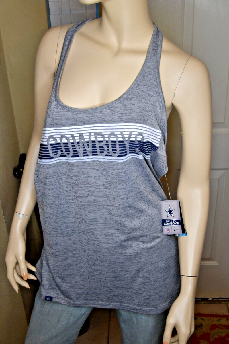 Dallas Cowboys Nike NFL Team Apparel Women's Racer Back Tank Top
