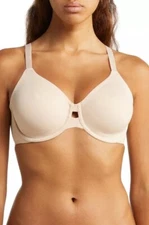 Wacoal 853342 Superbly Smooth T-Shirt Bra Nude NWT Size 34DDD