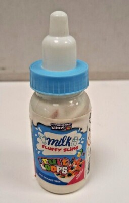 Milk Flauschige Kork Himmelblau Supermarkt Slime Food Schnell Lieferung