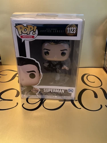 Funko Pop! Superman Black Suit Zack Snyder Cut Justice League DC Pop #1123