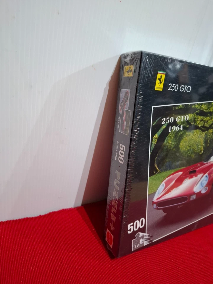 Nuovo Puzzle vintage FERRARI 250 GTO 1964 - MATTEL #53598 - 500 pezzi - Immagine 3 di 4