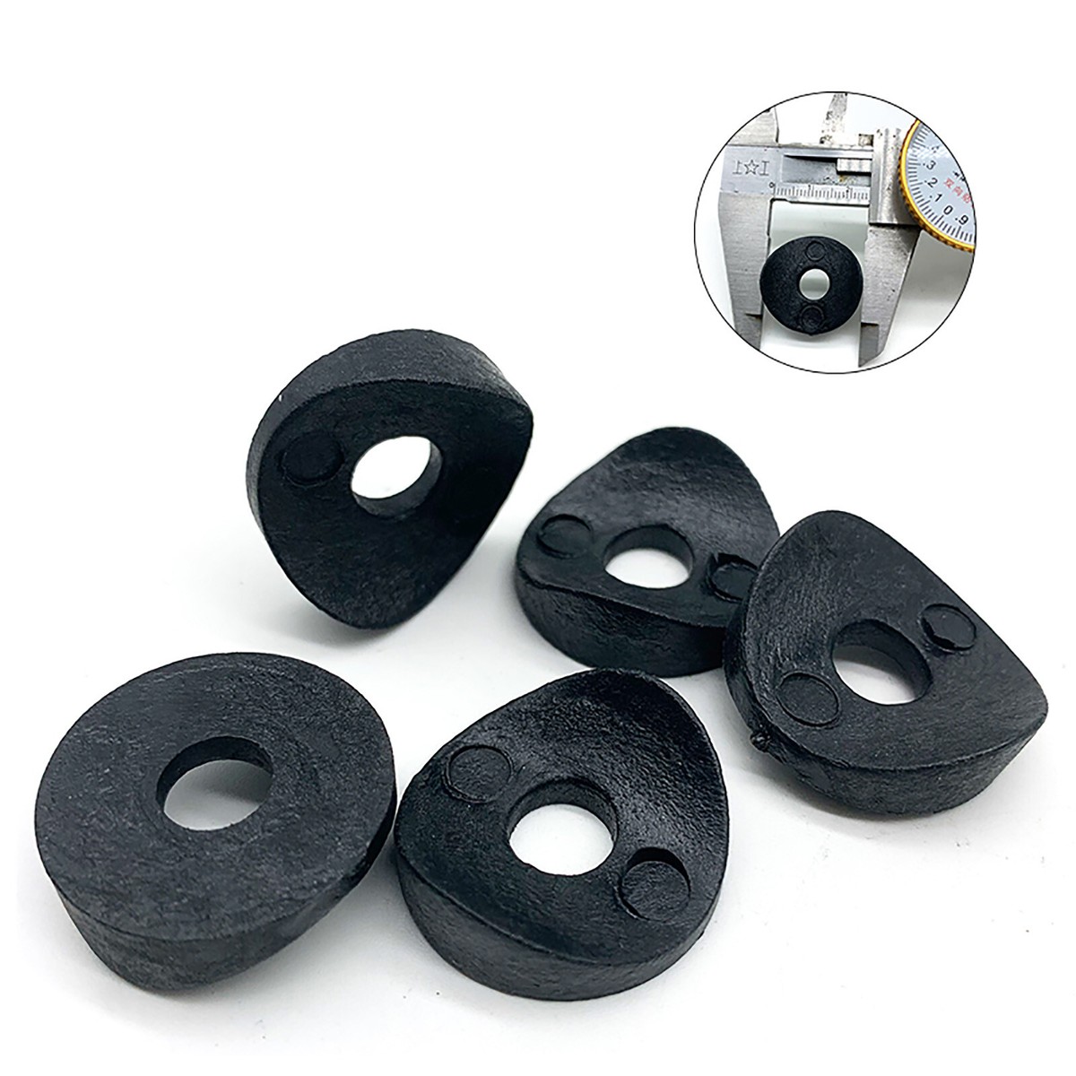 HOLMOL Distanzhülsen 120 Stück - Nylon Abstandshalter Für M6 M8 Schrauben In 14 Größen