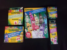 Crayola Crayons Pencils etc Limited Edition With 8 retired colors - YOU PICK