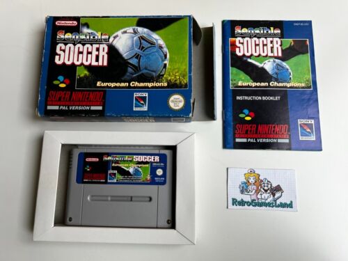 Sensible Soccer  - PAL UKV - Super Nintendo SNES - Photo 1/9