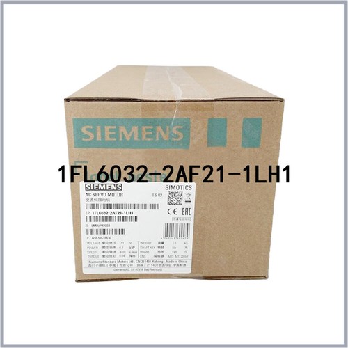 SIEMENS 1 piece NEW SEALED 1FL6032-2AF21-1LH1 IN BOX AC SERVO MOTOR - Picture 5 of 5