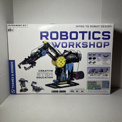Thames and Kosmos Robotic Workshop Creative Stem Edu Intro To Robot Design
