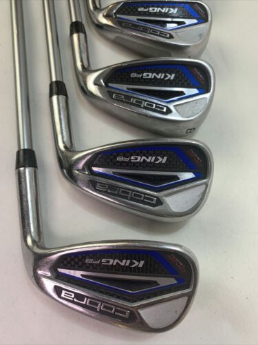 Cobra King F8 One Length Iron 4,6,7,8,9,P Rogue Graphite Regular Flex #5 Missing - Picture 3 of 11