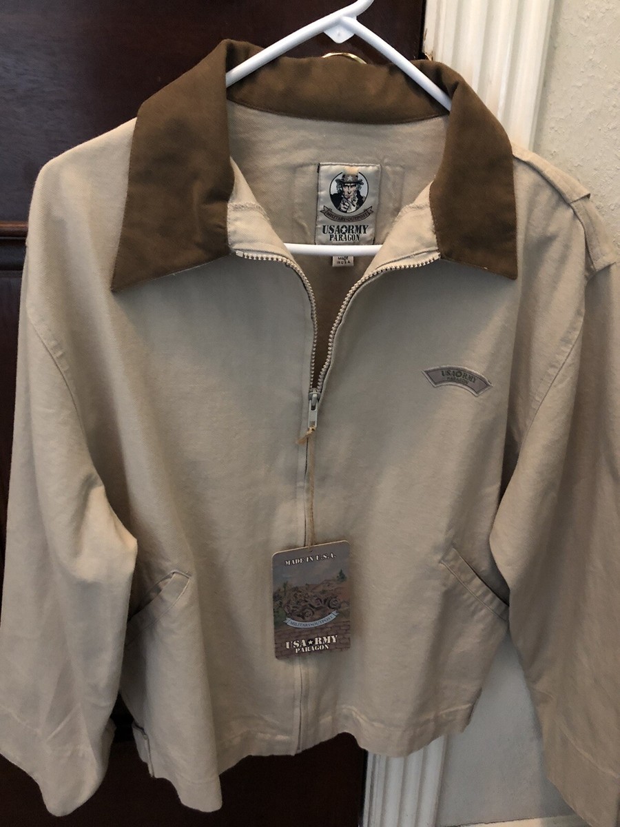 Last Chance, New, Unique Jacket, USA Army Paragon, S1, Suede 