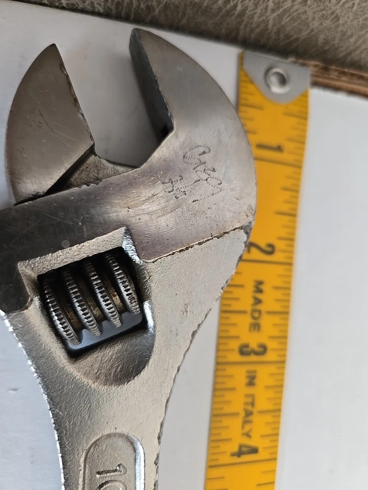 Llave ajustable CRAFTSMAN 10" 44604 EE. UU. 🇺🇸 Vintage 250 mm - gw12 Foto 2 de 4