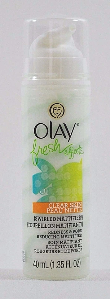 1 Olay - Matificante Remolinado Piel Transparente Efectos Frescos 1.35 Oz.  Foto 2 de 3