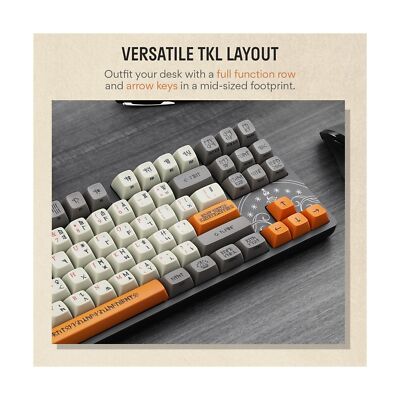 DROP + The Lord of The Rings™ Dwarvish TKL Mechanical Keyboard