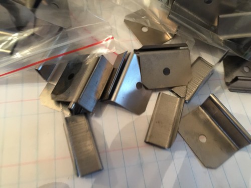 Appendiabiti da soffitto sospeso in metallo nuovo, clip, ganci - set da 20, - Foto 2 di 2