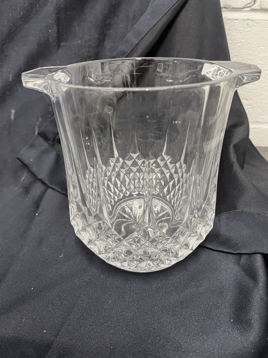 Cristal d'Arques Longchamp Ice Bucket In Box 7-3/4
