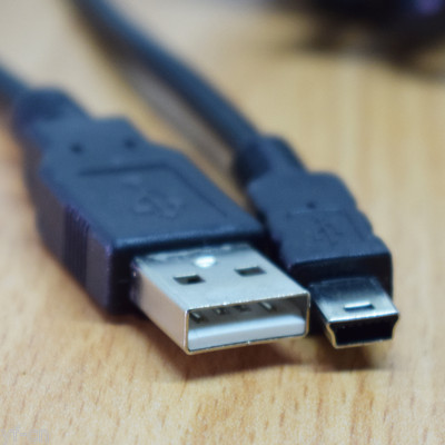 1pc 10ft/3M USB 2.0 A Male to Mini B 5pin Male Data Charger Sync Cable Cord