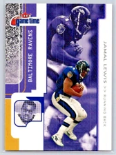 2001 Fleer Game Time - Jamal Lewis - Baltimore Ravens - Base - #48