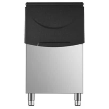 Heavy Duty 250lb Ice Bin - Stainless Steel Commercial Storage Container