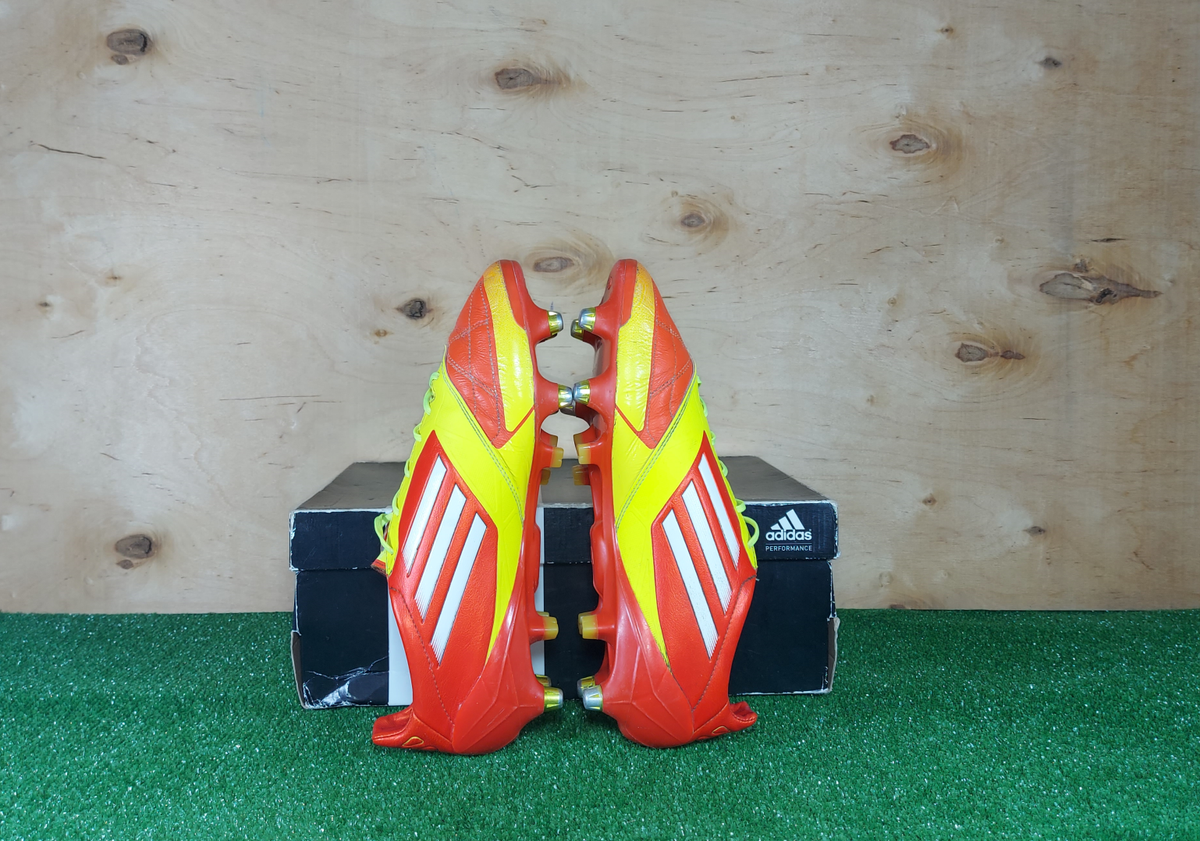 Adidas adizero F50 SG Leather V23966 Orange boots Cleats