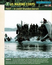 US Marine Corps - FAST - in zwölf Stunden bereit - Infokarte