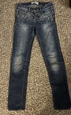 Abercrombie Kids Jeans 10 Slim Dark Wash Excellent