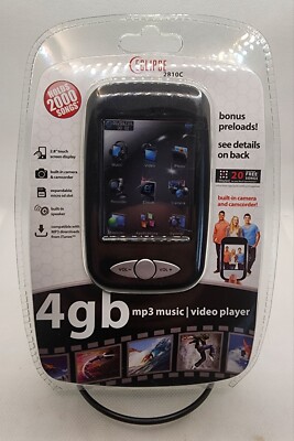   ECLIPSE 2810C 4GB Black MP3 / Video Digital Media Player (New | NIB | Sealed)