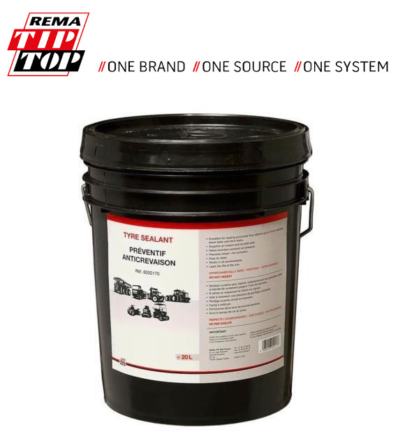 REMA TIP TOP Tyre Tire Sealant STS Drum 20 Litre Commercial Mining Farming TY303