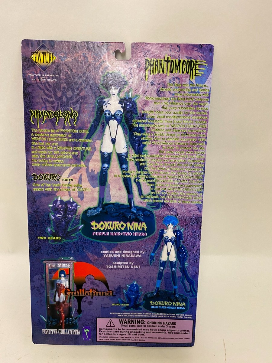 Fewture NinaDolono DOKURO NINA Action Figure Purple Hair Fewture NinaDolono DOKURO NINA Action Figure Purple Hair