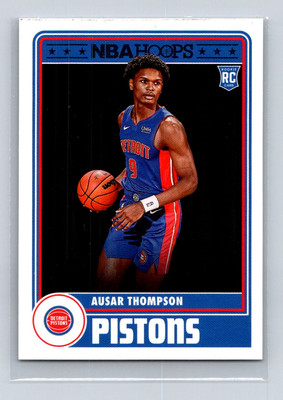 2023-24 Hoops #293 Ausar Thompson RC Detroit Pistons