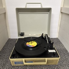 Vintage Emerson A-25A Swingmate Portable Record Player TESTED works