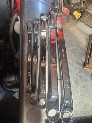 mac tools 5 piece double box end american wrench set