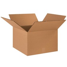 18" x 18" x 12" Heavy-Duty Double Wall Cardboard Corrugated Boxes Lot of 10