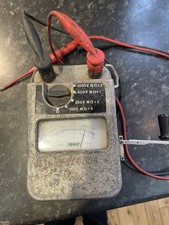 Vintage Meggar continuity electrical tester