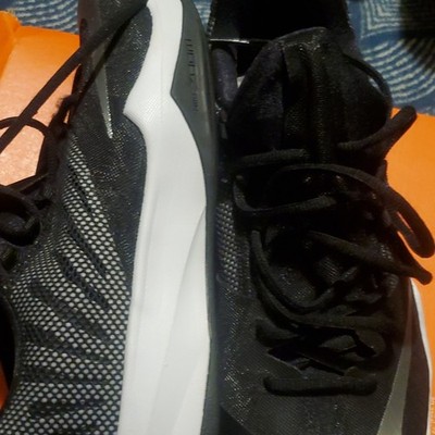 NIKE Zoom Run The One TB Black Silver White Men's Low Top Athletic Sneakers 653 