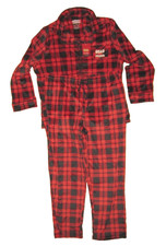 NWT Jammies for your Families BEAR HUGS Women's Size XXL Black/Red Sleepwear Set