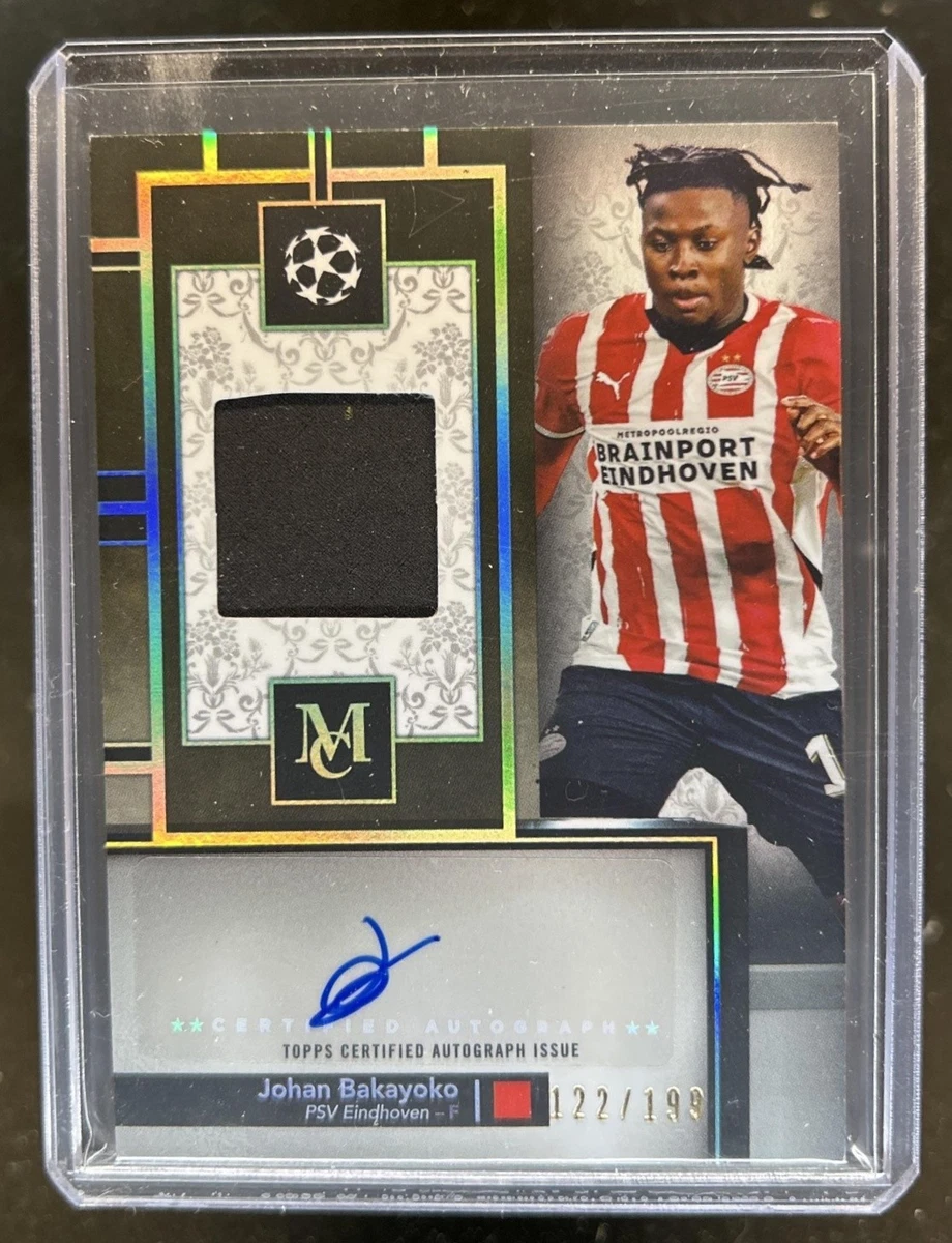 Soccer PSV Eindhoven Serial Numbered Sports Trading Cards