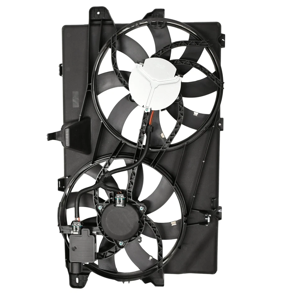 Conjunto de ventilador condensador radiador para Ford Edge 2007-2014 3,5 L 3,7 L 2811654 Foto 3 de 4