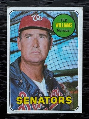 1969 Topps Ted Williams # 650 VG-Excellent Great Set Filler!