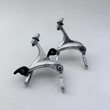 Vintage RC462 Road Bike Dual Pivot Brake Calipers Front Rear Silver Alloy A49
