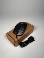 HP KY619AA USB Wired Optical Mouse Black 3-Button Scroll Wheel New
