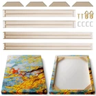 DIY Canvas Stretcher Bars Kit, Wood Frame for Canvas Painting Gallery Wrap Frame