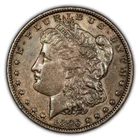 1896-O $1 Morgan Silver Dollar - Deep Original Toning - AU Semi Key Date - D3577