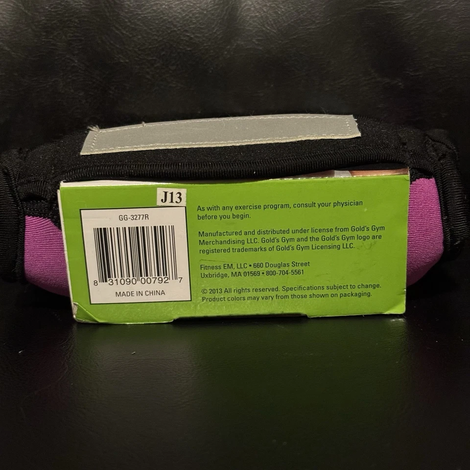 Golds Gimnasio Mancuernas Reflectantes para Caminar Par de Pesas Aeróbicas 2 lb ROSA Salud Foto 3 de 3