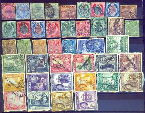 Malta - old stamps small selection (please read description) b260210