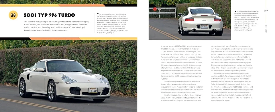 Porsche 911 - 60 años: historia ilustrada 1964-2024 libro de tapa dura de Randy Foto 4 de 4